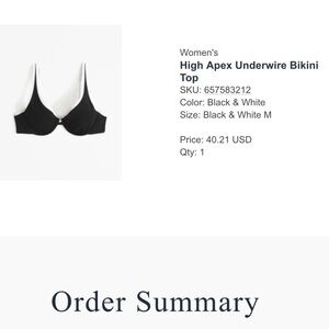Abercrombie Bikini Top and Bottom